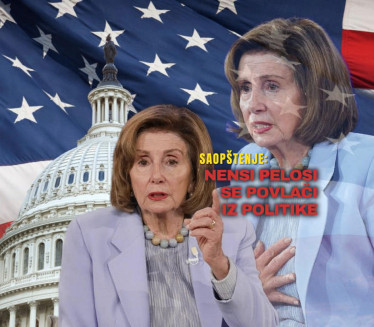 ZAŠTO SAD? Pelosi se povlači - jedina žena na vrhu Kongresa