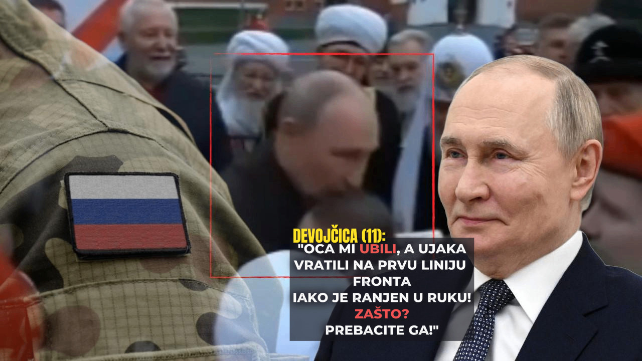 ДЕВОЈЧИЦА ПРЕСРЕЛА ПУТИНА Имала захтев-он је пољубио у главу