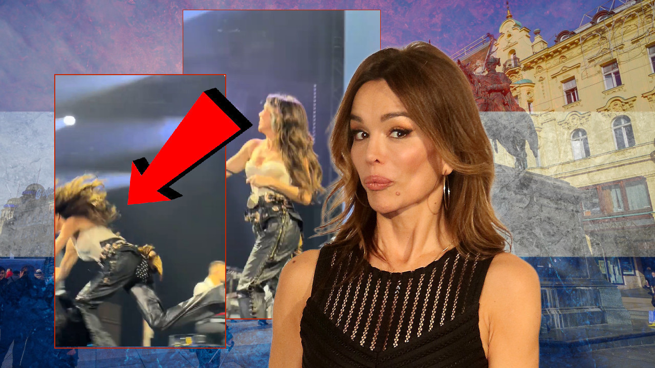 "PUKLA SEVE": Peh u ZG, pala na glavu tokom koncerta (VIDEO)