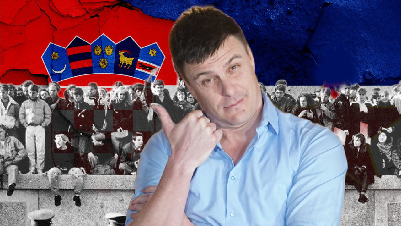 "Između Srbije i Hrvatske treba postaviti Berlinski zid"