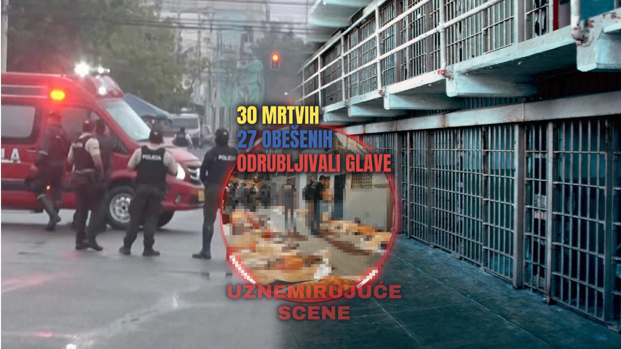 NEZAPAMĆENO KRVOPROLIĆE: 30 mrtvih, 27 obešenih u zatvoru