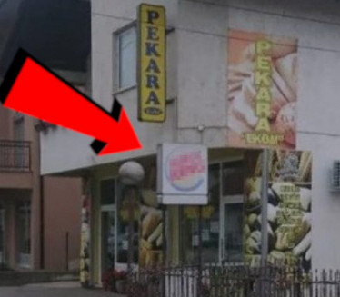 SAMO U BOSNI: Zbog natpisa, slika pekare obišla svet (FOTO)
