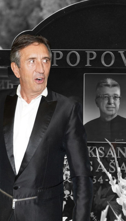 GROB DO GROBA: Žika Jakšić će počivati pored Saše Popovića