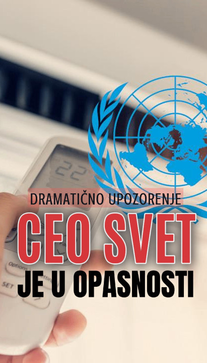SVET U PROBLEMU: Dramatično upozorenje UN zbog klima uređaja