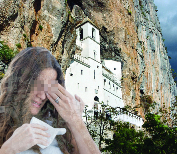 Drama u manastiru Ostrog: Kolevka pala sa stene u ambis
