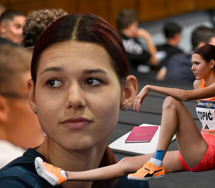 Који факс је уписала ЈЕДИНА Српкиња која је летела преко 2м?