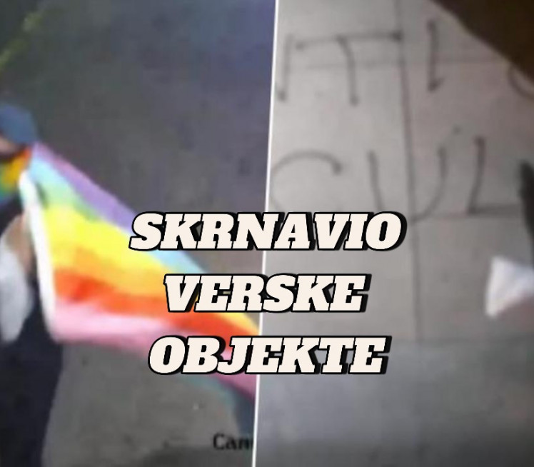 "VI STE ANTIGEJ SEKTA": Razbojnik oskrnavio TRI CRKVE