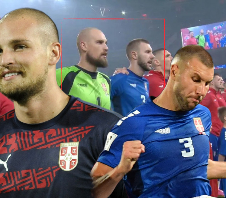 SLIKA OBIŠLA SVET: Šmekerski potez orlova na Vembliju (FOTO)