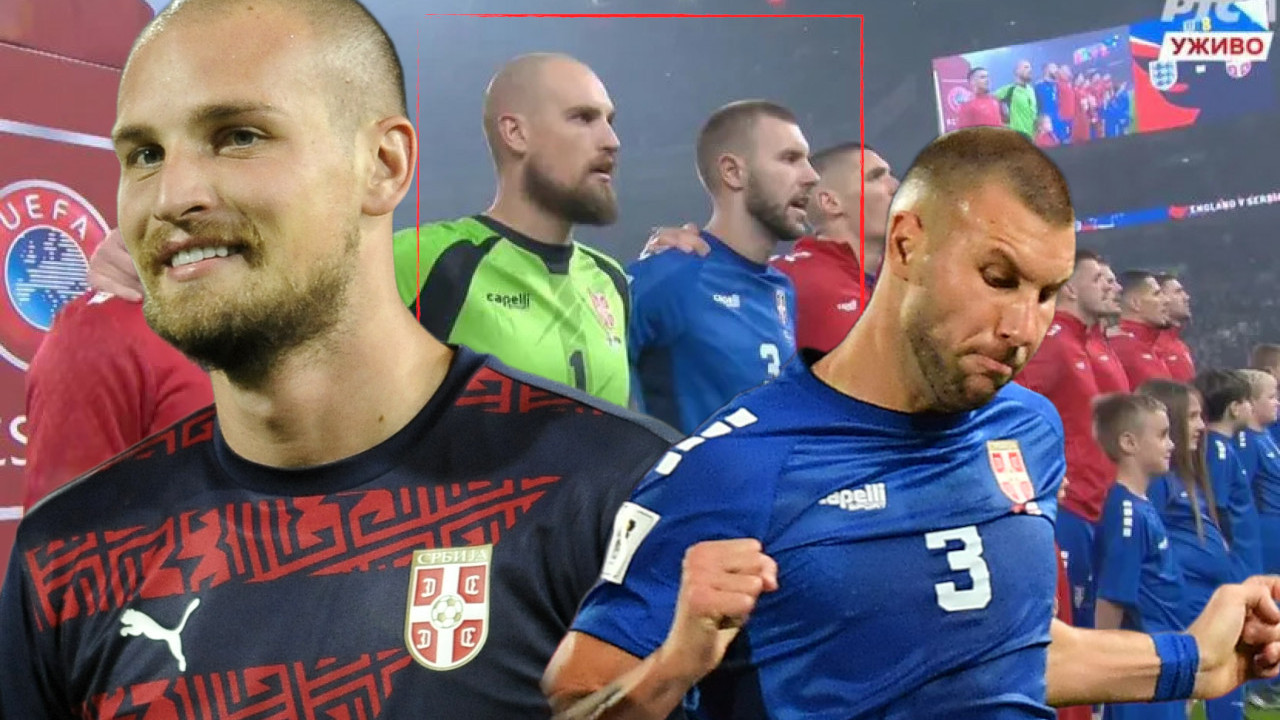 SLIKA OBIŠLA SVET: Šmekerski potez orlova na Vembliju (FOTO)