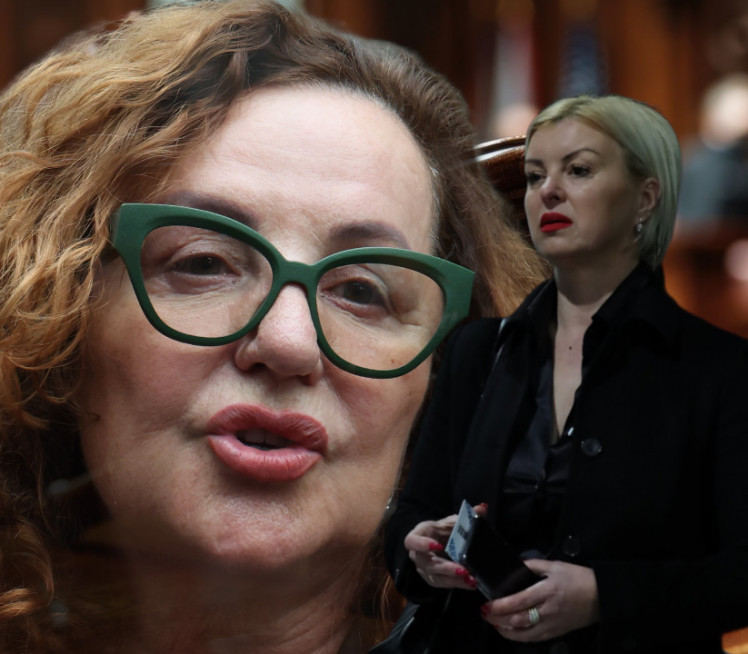 Ana promenila ploču: Na sudu sa koleginicom