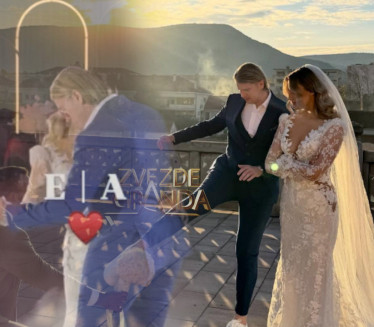 OŽENIO SE POBEDNIK ZG: Pustio kosu, ofarbao se u plavo