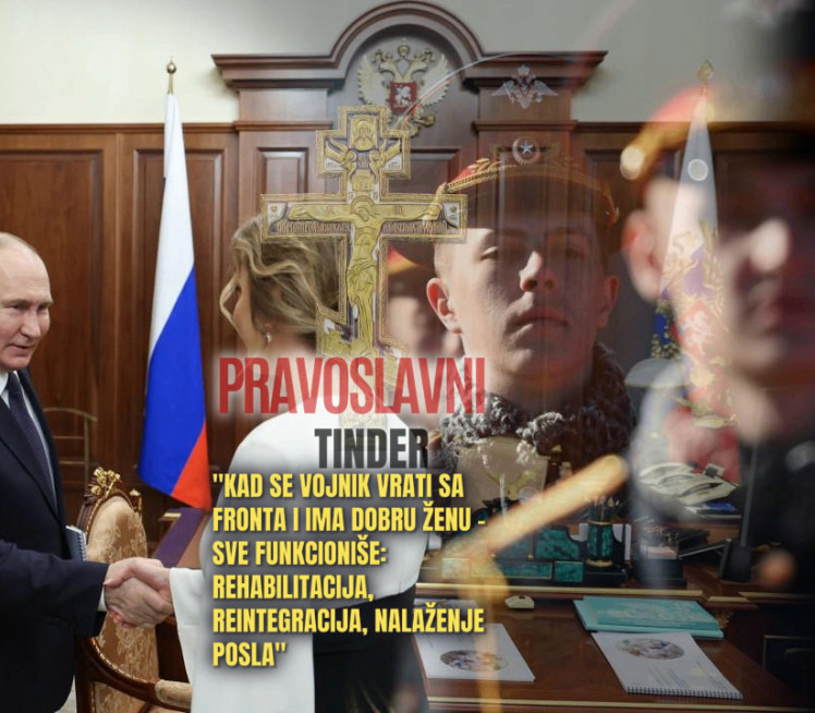 РУСИЈА ПРАВИ ПРАВОСЛАВНИ ТИНДЕР Кад се војник с фронта врати