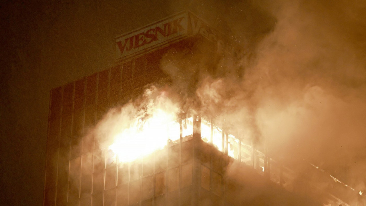 POZNAT RAZLOG: Kako se požar brzo širio kroz zgradu Vjesnika