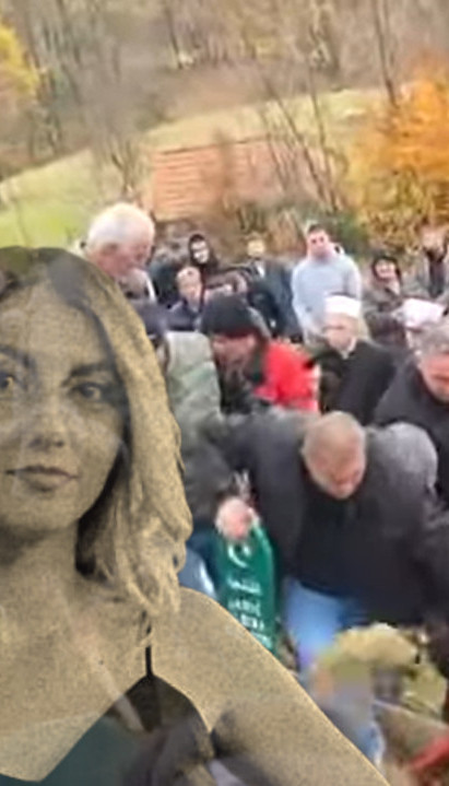 POTRESNI SNIMCI: Sahranjena ubijena Aldina, otac slomljen