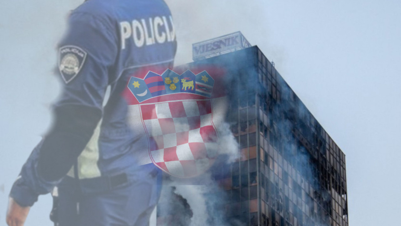 ISPITANI MLADIĆI: Ušli u zgradu Vjesnika pre požara?