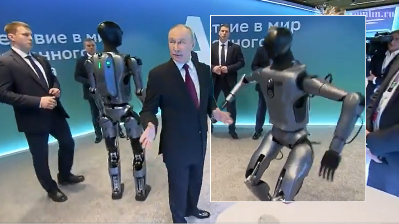 "ЈА САМ ПРВИ РУСКИ ХУМАНОИД" Робот плесао за Путина (ВИДЕО)
