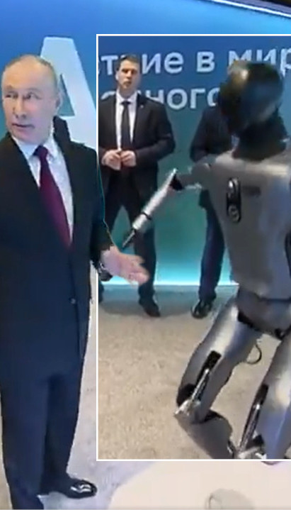 "JA SAM PRVI RUSKI HUMANOID" Robot plesao za Putina (VIDEO)