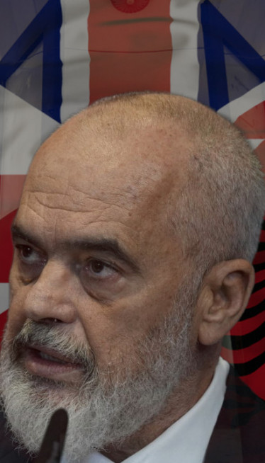 "TARGETIRATE ALBANCE!" Rama besan na britansku ministarku