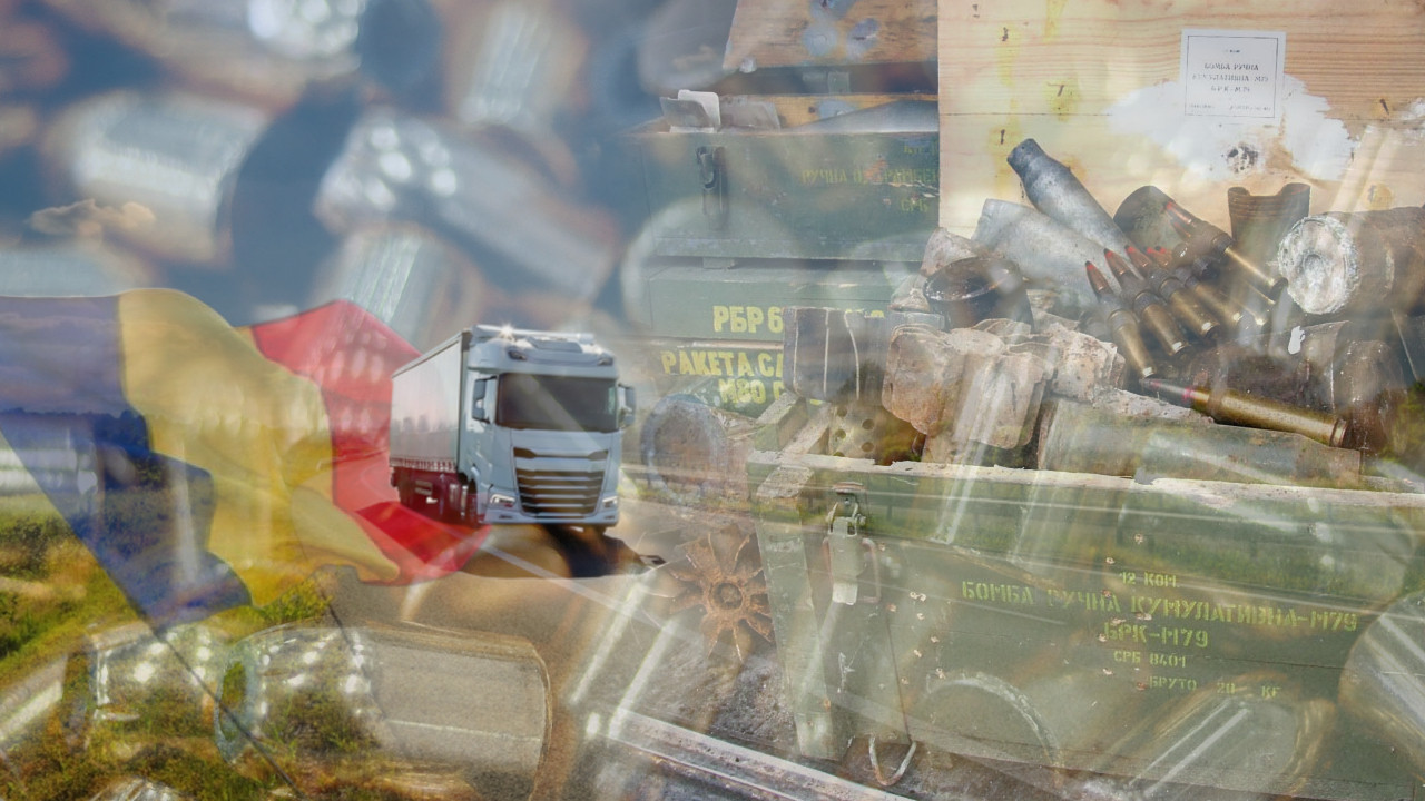 KOME JE UPUĆENO?Uzbuna u Rumuniji-primećen kamion pun oružja