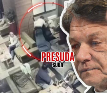 OSUĐEN BJELOGRLIĆ: Dobio kaznu za napad na Antonijevića