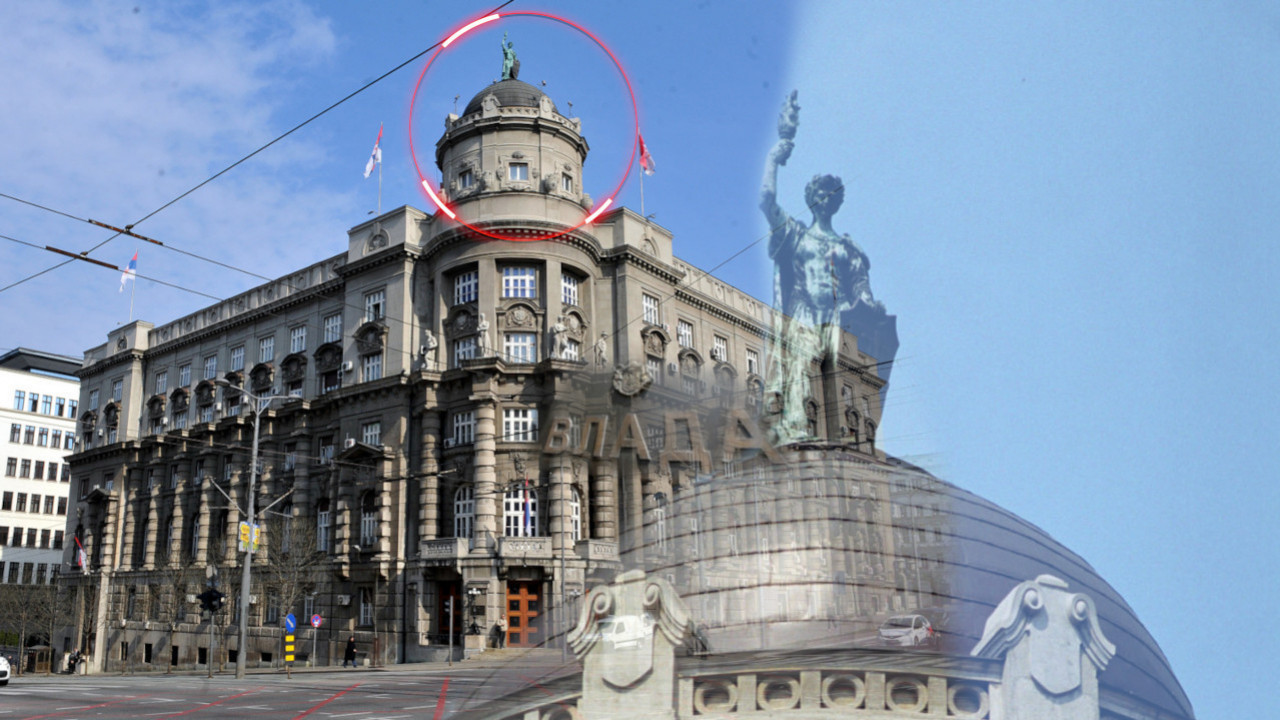 KO JE SRPKINJA NA ZGRADI VLADE? Imamo je i u ličnoj karti