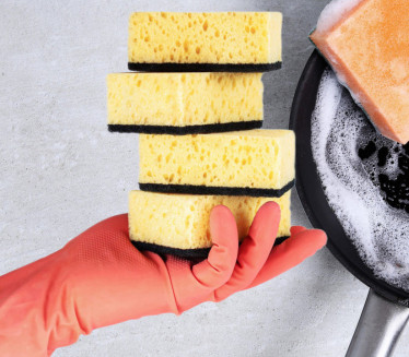 LEGLO BAKTERIJA Koliko često treba menjati kuhinjski sunđer?