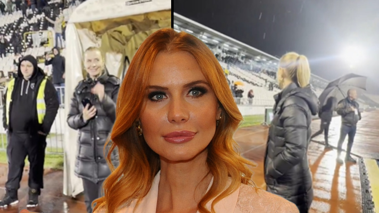 Biljana nakon OTKAZA prvi put na terenu Partizana