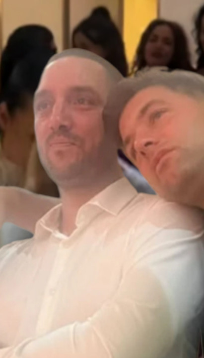 TROICKI I KRAJINOVIĆ U SUZAMA: Krišom snimljeni na svadbi