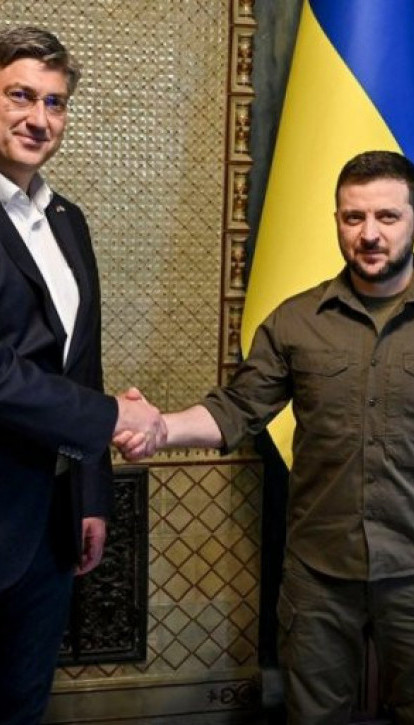 Plenković sa Zelenskim: "Problem, suprotno Ustavu Ukrajine"