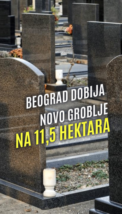 Граде ново гробље у Београду на 11,5 ха - ево тачне локације