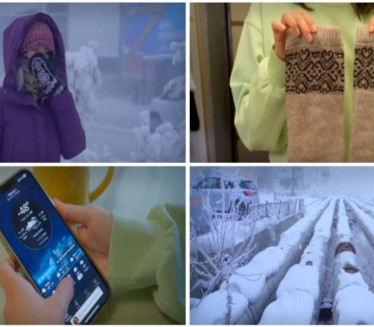 СУЗЕ ПОСТАЈУ ЛЕД: Како изгледа живот на -64?