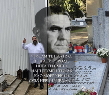 Sveštenik sakrio srpski kamen u grob Pavelića: "Da ti smeta"