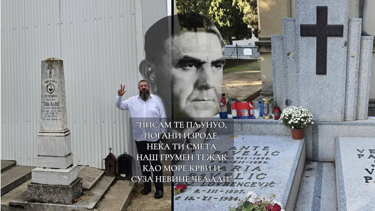 Sveštenik sakrio srpski kamen u grob Pavelića: "Da ti smeta"