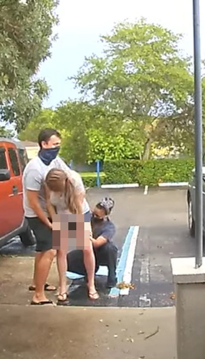 PORODILA SE ISPRED BOLNICE Reakcija policije je hit (VIDEO)