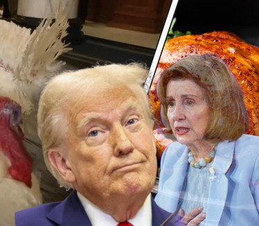 "Мислио сам да ћурку зовем Пелоси,али за њу нема помиловања"