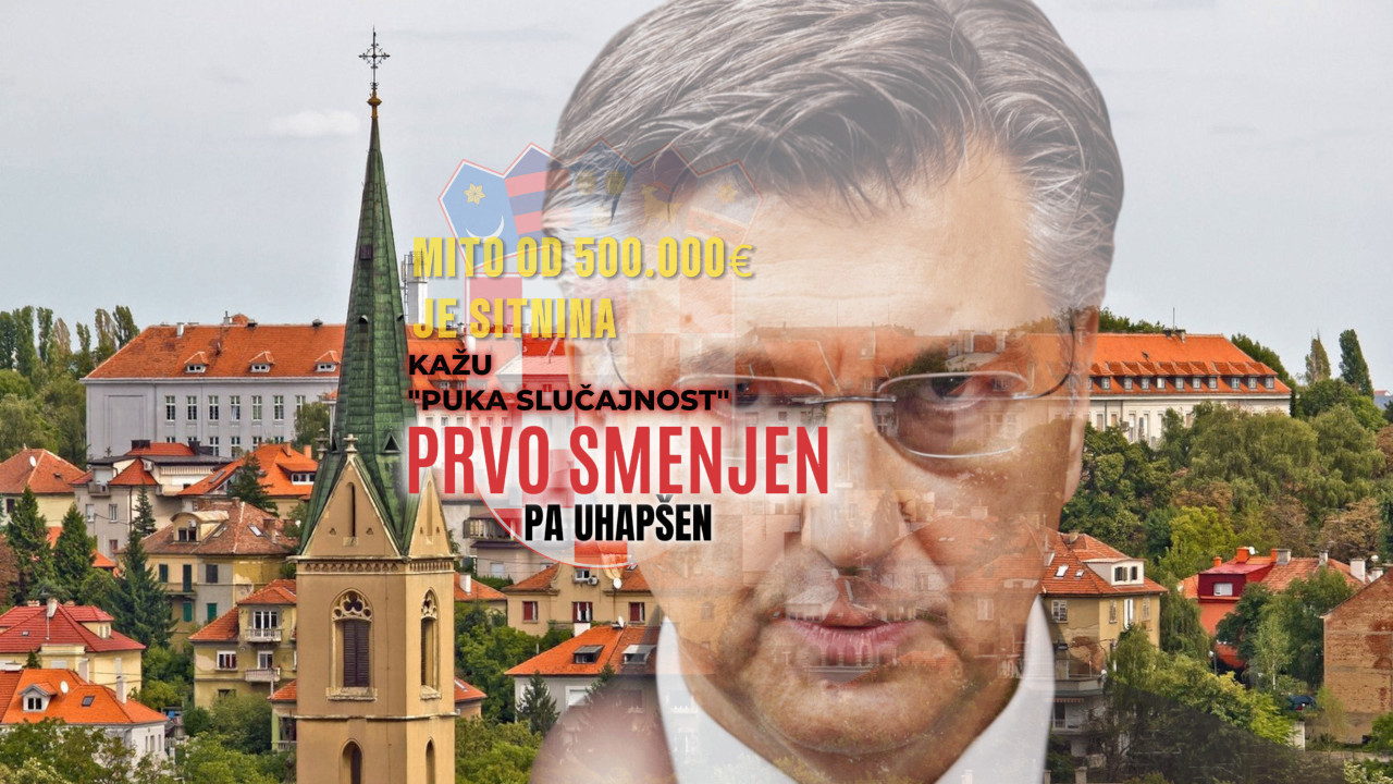 ТЕЖАК ХРВ СКАНДАЛ Хапшења у влади: "Мито од 500000€ ситнина"