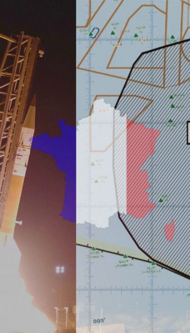 PRVI PUT: Francuska lansirala petometarsku raketu tokom noći