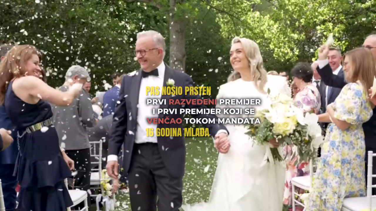 16 ЛЕТА МЛАЂА: Оженио се "први разведени премијер"