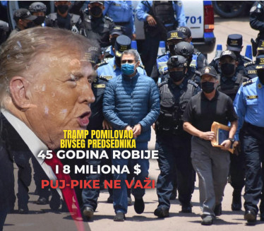 45 GODINA ZATVORA PONIŠTENO: Tramp pomilovao eks predsednika