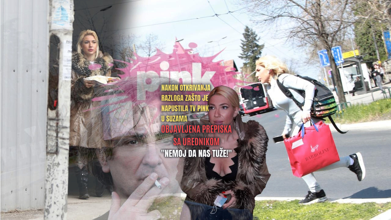 NAKON HAOSA ISPRED "PINKA" Objavljena prepiska sa urednikom