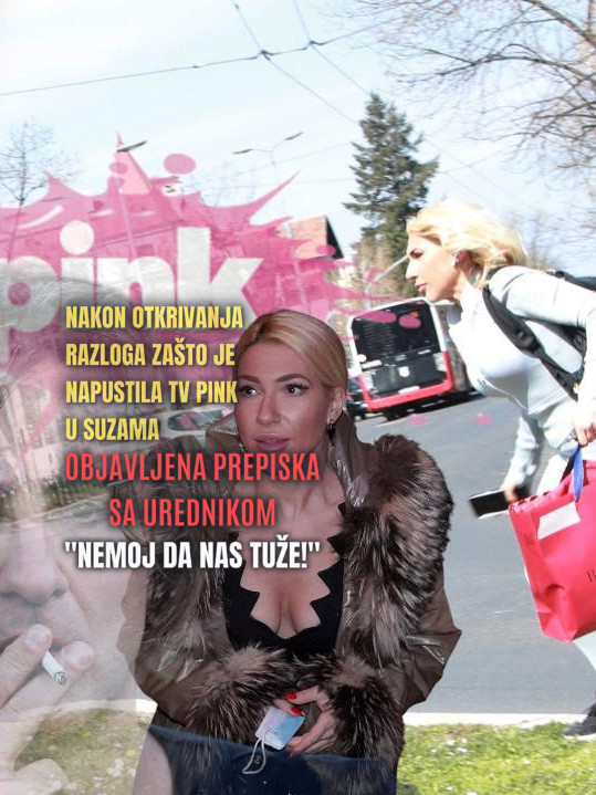 NAKON HAOSA ISPRED "PINKA" Objavljena prepiska sa urednikom