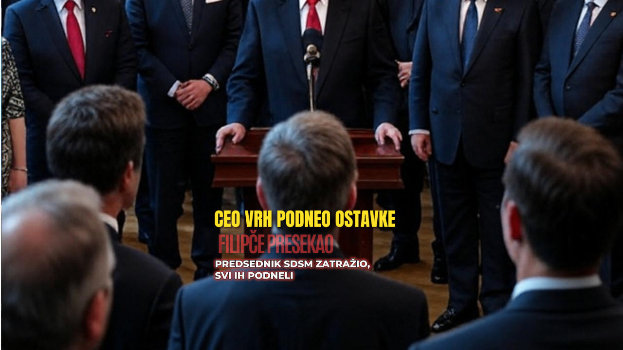 BURNO U SDSM: Predsednik tražio ostavke vrha, svi ih podneli