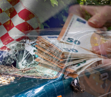 Odglumile sudar, uzele novac, plan ipak PROPAO