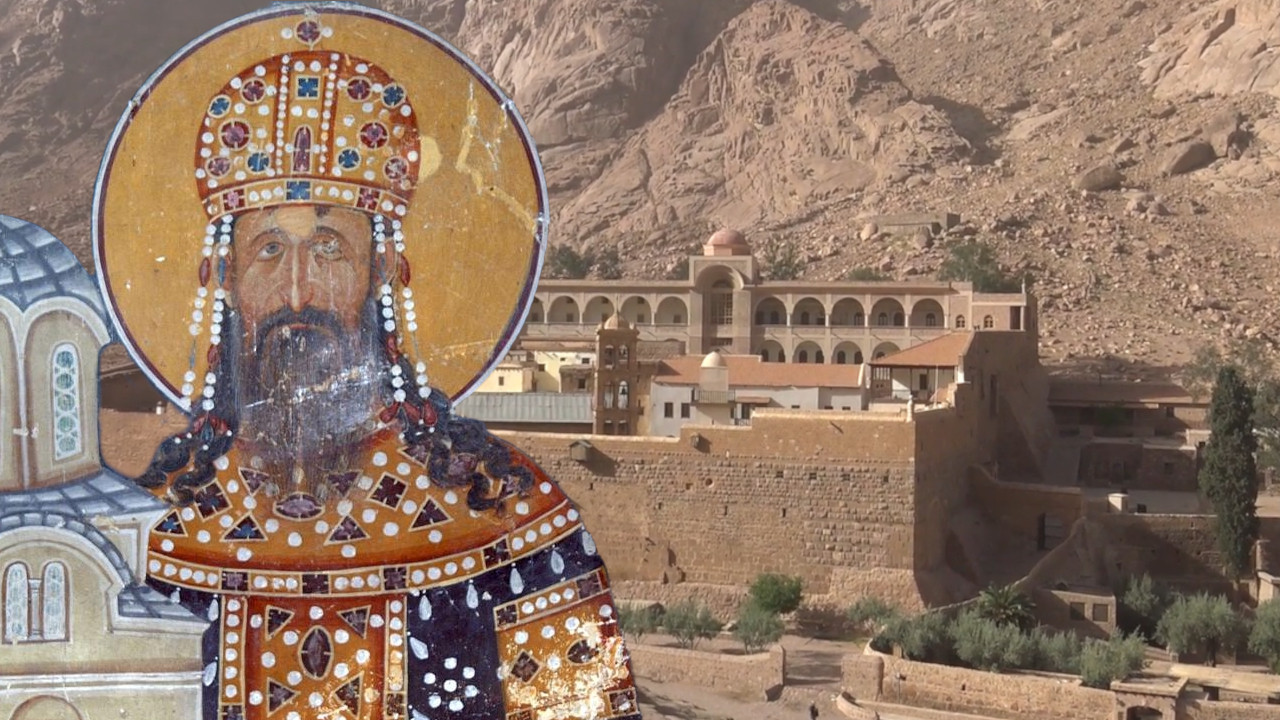 MANASTIR SV.KATARINE Trag srpske istorije u azijskoj pustinji