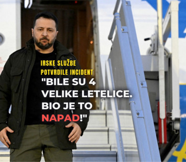DRAMA NA NEBU: Avion Zelenskog okružile 4 nepoznate letelice