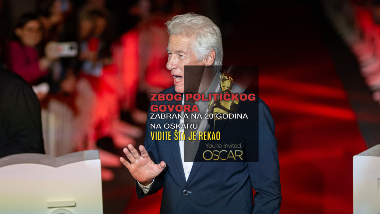 Zbog političkog govora Ričard Gir ZABRANJEN 20 leta na Oskaru