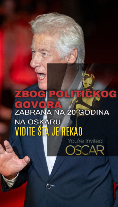 Због политичког говора Ричард Гир ЗАБРАЊЕН 20 лета на Оскару