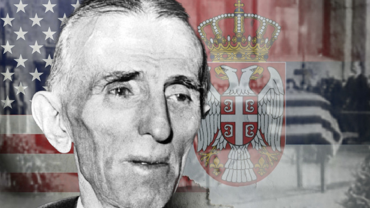 ТЕСЛИНА САХРАНА: Симболика - 2 заставе и "Тамо далеко" ВИДЕО