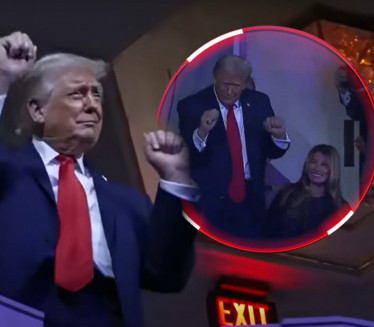 Tramp ukrao šou na žrebu za SP - snimak obišao svet