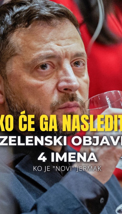 КО ЋЕ ГА НАСЛЕДИТИ? Зеленски објавио 4 имена